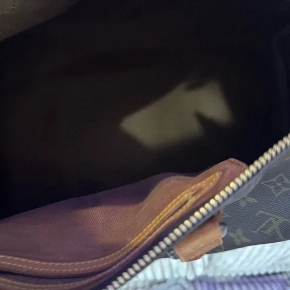 Louis Vuitton Dark Brown Monogram Satchel - Picture 6 of 8